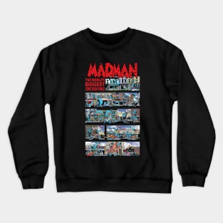 The World's Biggest Comic Book Panel! Crewneck Sweatshirt